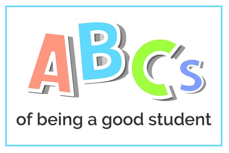 The ABCs of being a good student